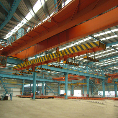 puente Crane For Factory de 5T QL Hang Beam Double Girder Electromagnetic
